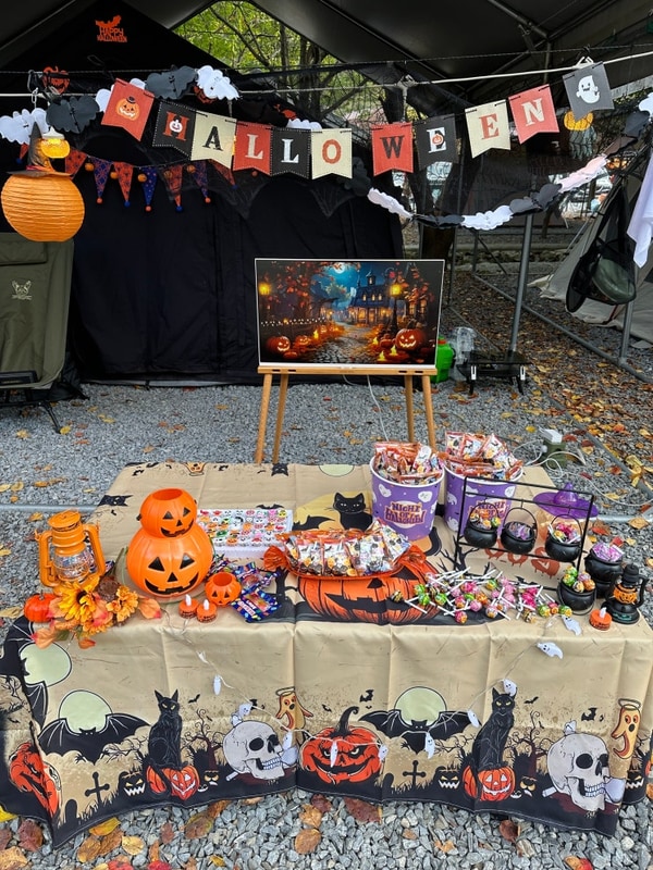 아아네 첫 할로윈 캠핑이자 세 번째 캠핑 이야기 _ 원주두리캠핑장