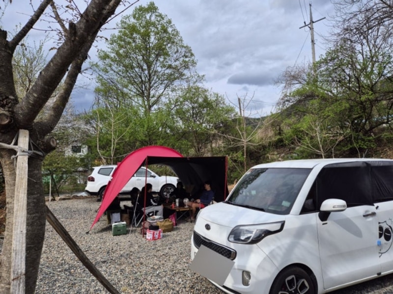 괴산 도명산캠핑장 : 오랜만에 모인날, 단체캠핑하기 좋은곳...