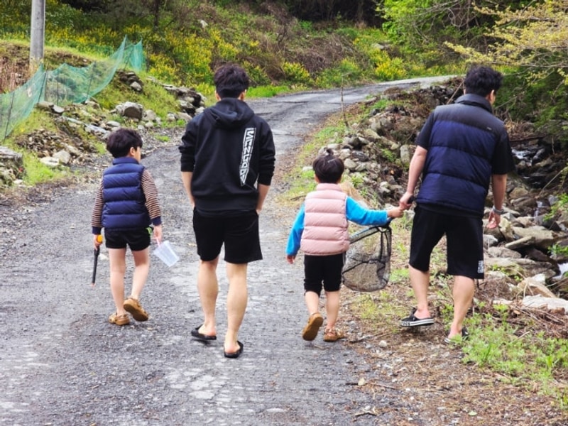 강원도 영월 호식이 캠핑장 5월 연휴 여행 산군 체육관...