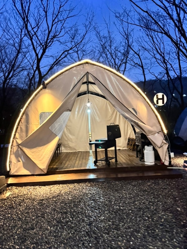 [은평] 몸만 오면 되는 바베큐장, 북한산 둘레캠프 내돈내산