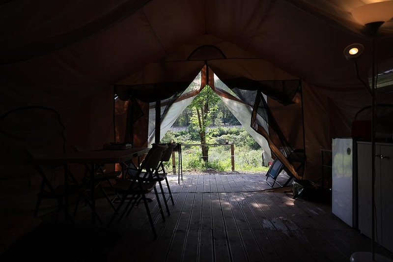 계곡과느티나무 캠핑장 시설 사진 5