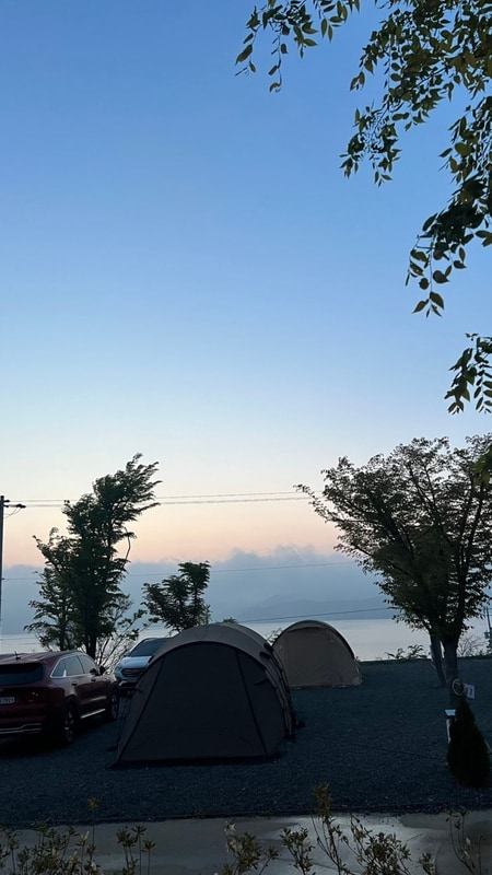 [캠핑] 서산 노을빛 바다 캠핑장 B12