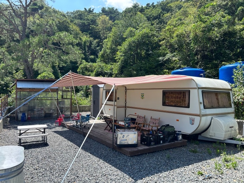 [에이스 캠프] 청도 카라반 캠핑장