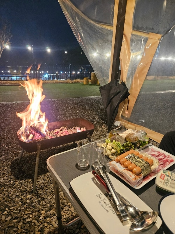 [포천]서울 근교 글램핑장을 찾는다면 '포천 스토리숲 카라반...