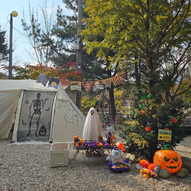 포천 도마치 캠핑장 다녀왔어요.