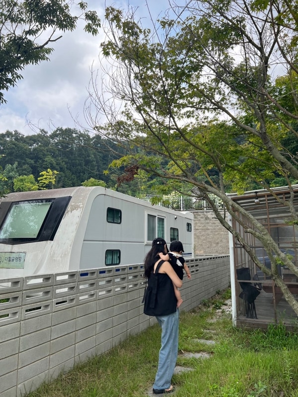 아기랑 1박2일 카라반 여행기 (여주 더힐글램핑)