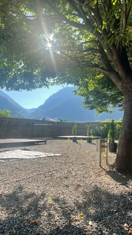 아버 캠핑 터널 210 쉘터 텐트 (내돈내산) 장소 가평 캠프241