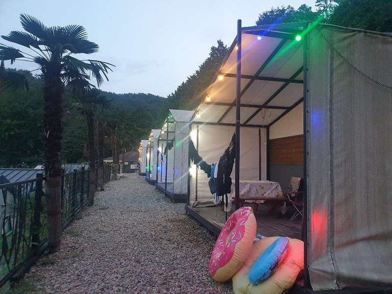 통영 편백숲길관광농원 캠핑장 시설 사진 11