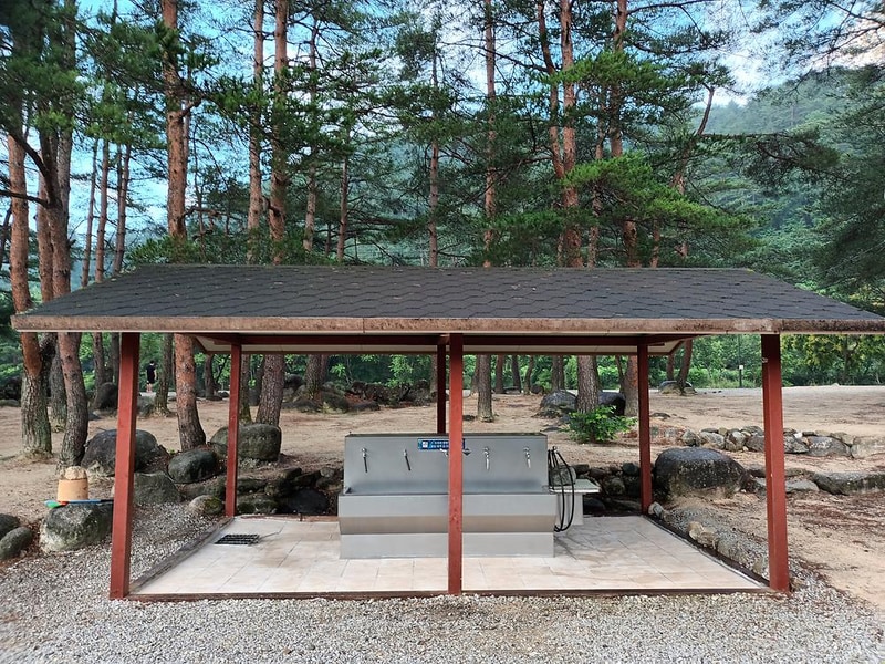 소금강 장천마을 캠핑장 시설 사진 2