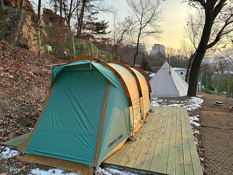 안양 산마을캠핑장 대표 사진