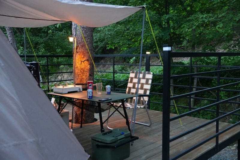 캠린이의 첫 캠핑 수타사힐링캠프