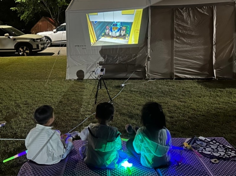 [강원 고성캠핑장] 수목화송정마을오토캠핑장 잔디사이트 3번...