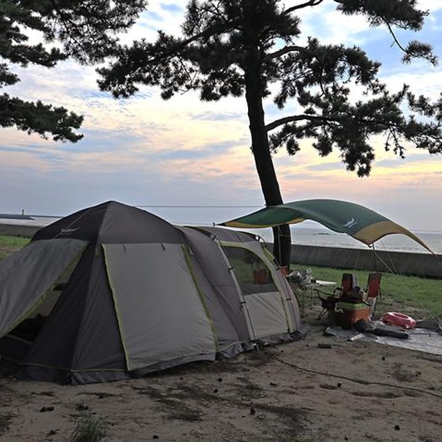 구시포 노을 캠핑장