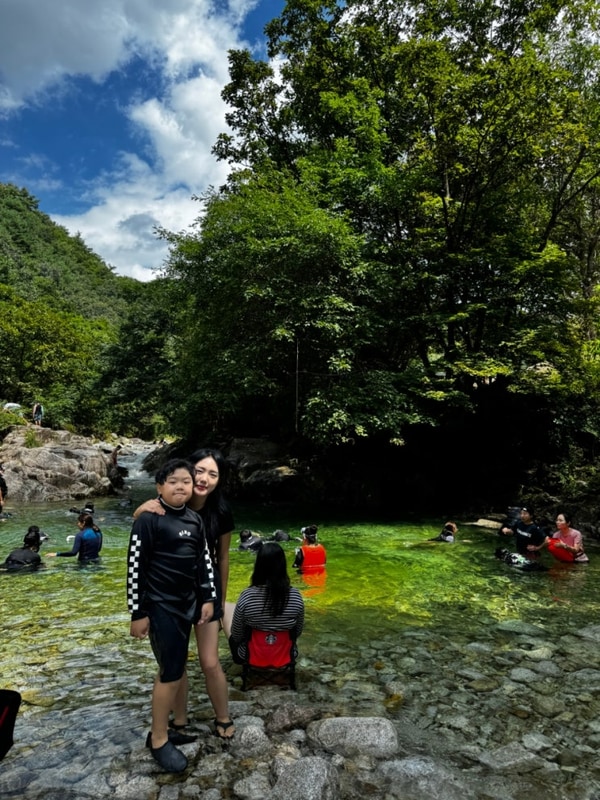 포천 도마치계곡 자연그대로캠핑장 백패킹 1만원