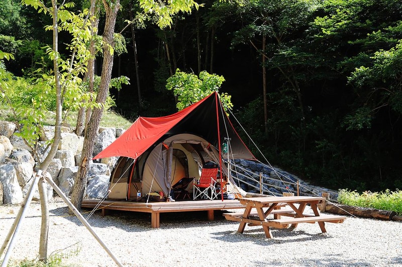 하추자연휴양림 야영장 시설 사진 6