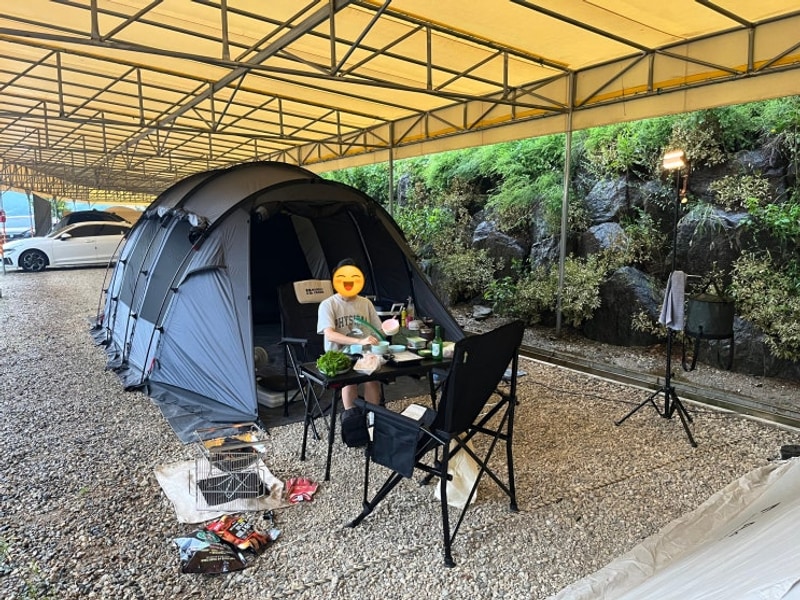 캠핑 1회차 @용인_에버오토캠핑장 #1박2일