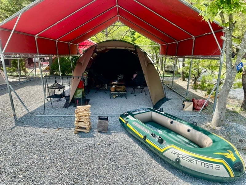 영월 법흥계곡 키즈캠핑장 “상우농장야영장”