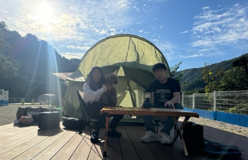 동두천 블루베리 캠핑장 후기!