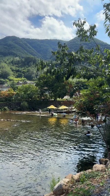 충북 단양 폭포가든 캠핑장 계곡 캠핑장 여름 캠핑(근데 이제...