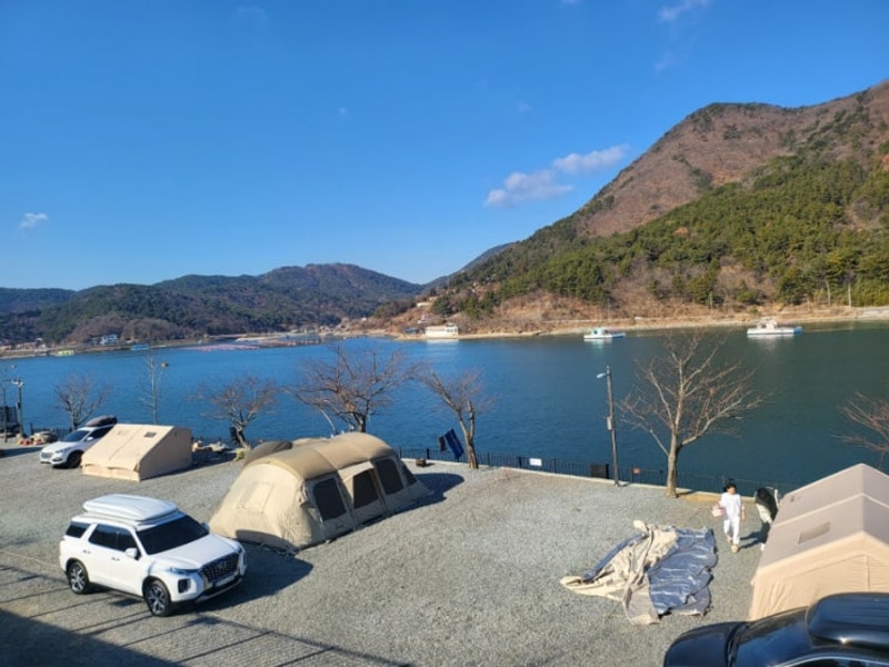 83번째 캠핑) 오션뷰 고성 놀터 캠핑장