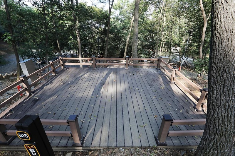 태학산 자연휴양림 오토캠핑장 시설 사진 4