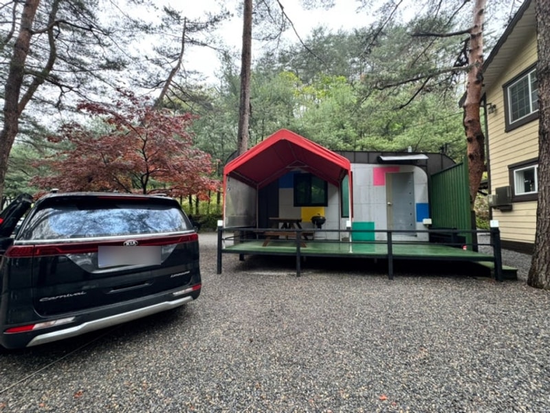 강원도 영월) 솔밭캠프장 영월 한반도뗏목 영월뚱땡이김밥...