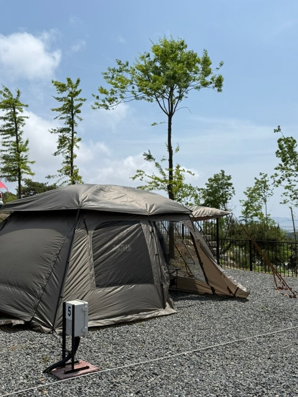 [캠핑장 리뷰] 충남 보령(대천) ‘대천힐링캠핑장’️ 5,6번...