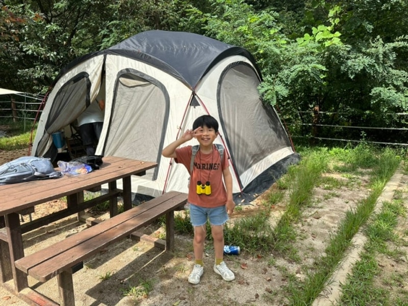 강원도 원주 치악산국립공원 구룡자동차야영장 35번