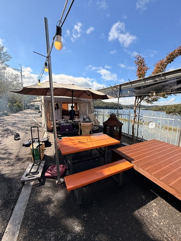 화성기천캠핑장 바베큐 이용 후기