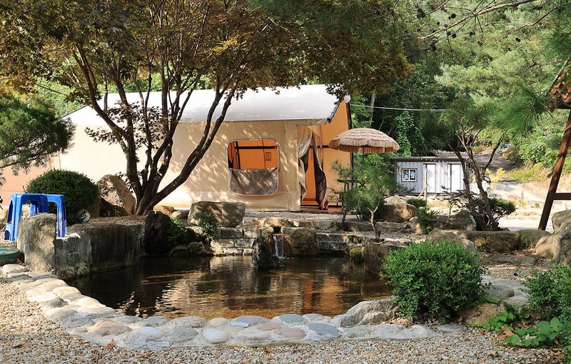 내린천 글램핑 시설 사진 8