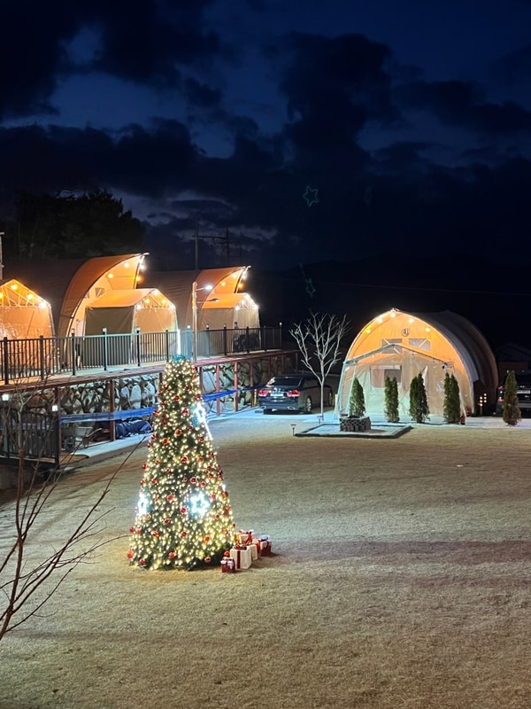 경남 합천 신상 글램핑장 달빛글램핑 겨울 글램핑 내돈내산 후기