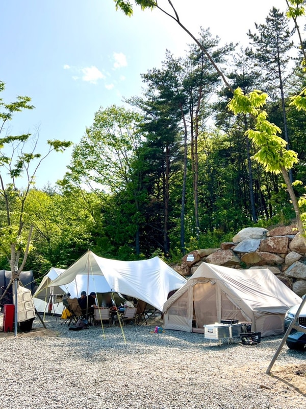 7th) 산뷰가 뛰어난 경북 영천 이유캠핑(어린이날)