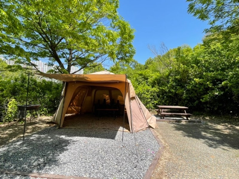 [중랑숲 캠핑] 중랑가족캠핑장 - 서울 글램핑 내돈내산 후기