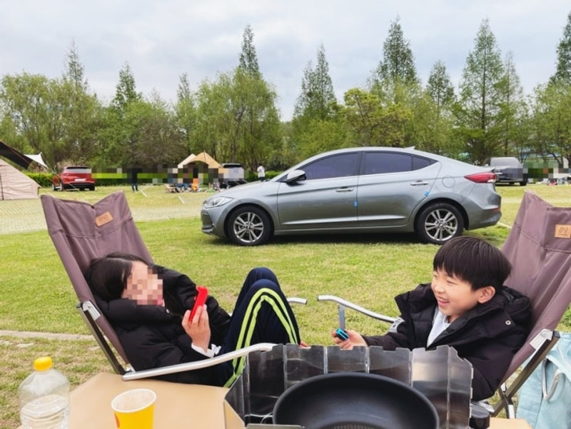 화명오토캠핑장 : 불피울 수 있고 예약만 성공하면 위치가...