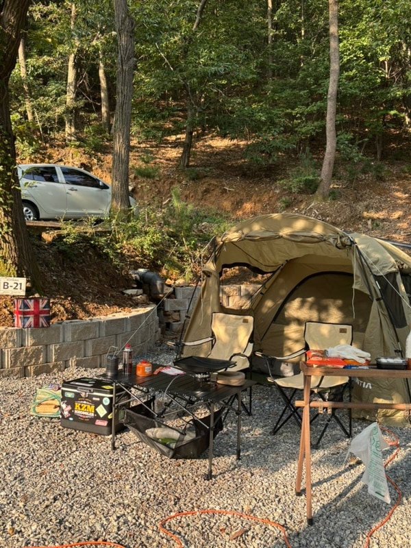 [용인캠핑] 용인자연숲캠핑장