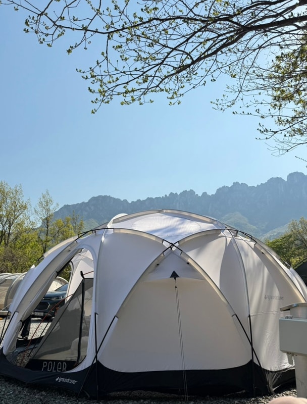 울산바위뷰 캠핑장 고성 캠핑느루 솔직후기