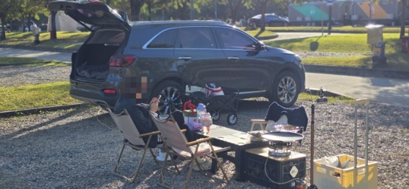 구미 캠핑장 오토사이트 당일치기 차크닉, 제 2캠핑장 현황