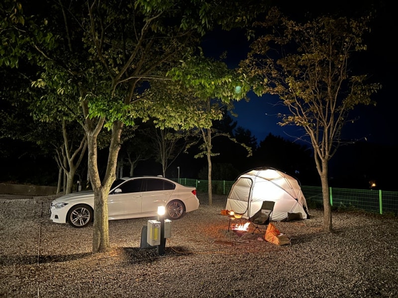 [부안캠핑장]노을숲캠핑장