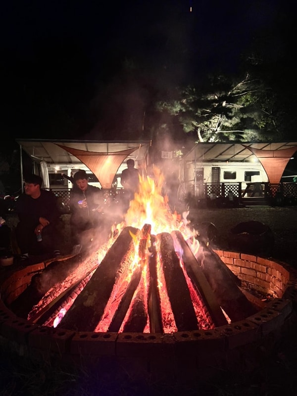 [1박2일 김천칠곡여행 02] 가산글램핑 구미 대형 브런치 카페...