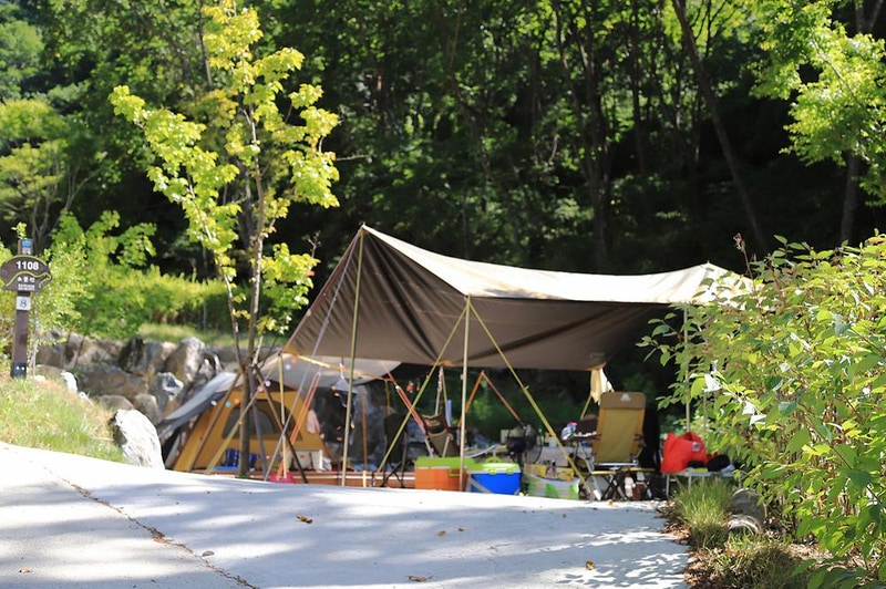 하추자연휴양림 야영장 시설 사진 10