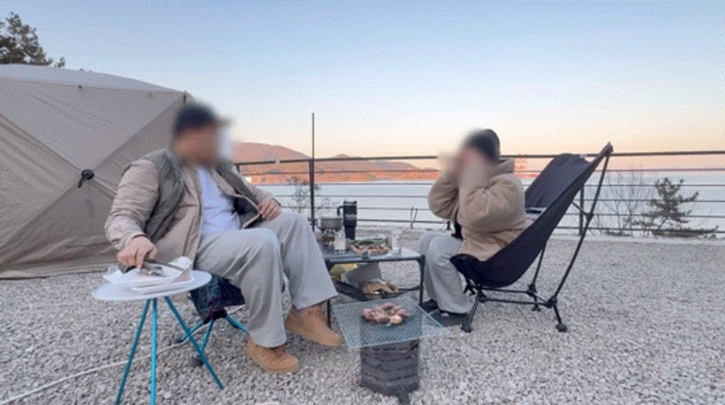 [cam.04] 고성 해해해 캠핑장 남해캠핑 경남캠핑 일출맛집