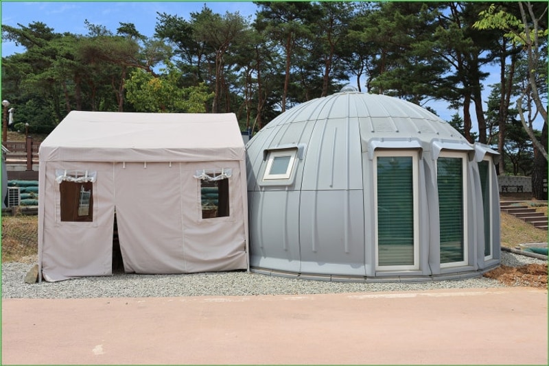 교룡공원숲속야영장(돔하우스) 2025. 6. 11~12. 입실