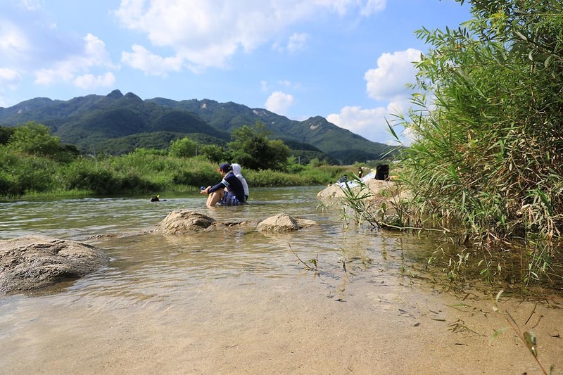 계곡과느티나무 캠핑장 시설 사진 1