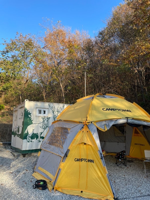 캠핑/ 부여 "느루캠핑장" 포레스트존(두가족사이트)2박3일...