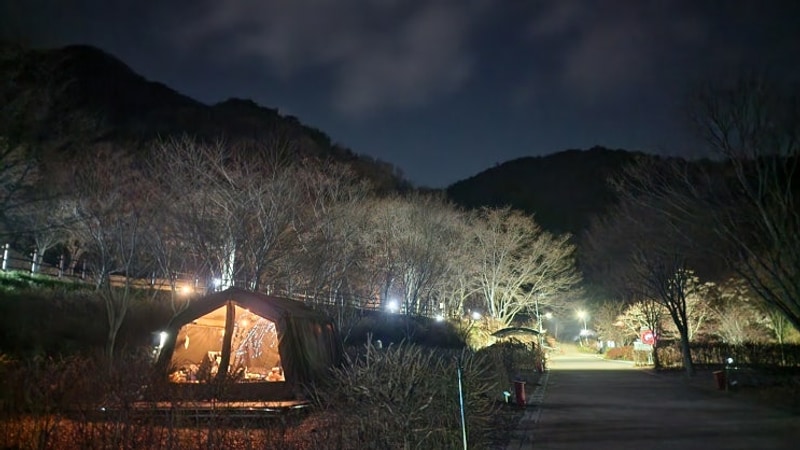 논산 여행&캠핑 2박 3일 - 07대둔산수락오토캠핑장 106번...