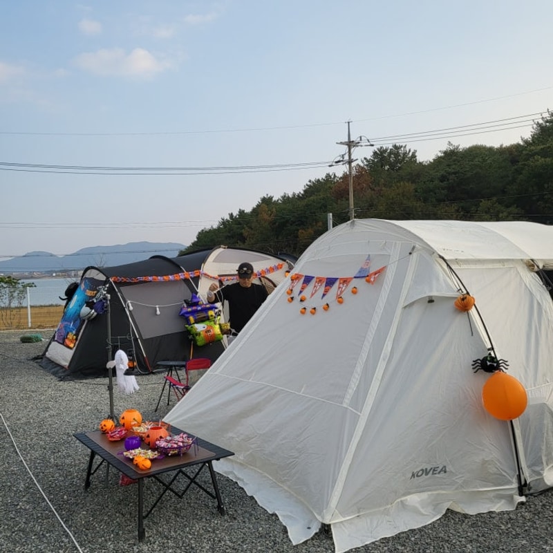 [고성오오유맨손캠핑]-할로윈에 진심인 캠핑장