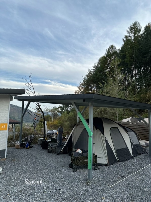 월강캠프 세번째 방문 나름 단풍캠 (지붕사이트 A5)