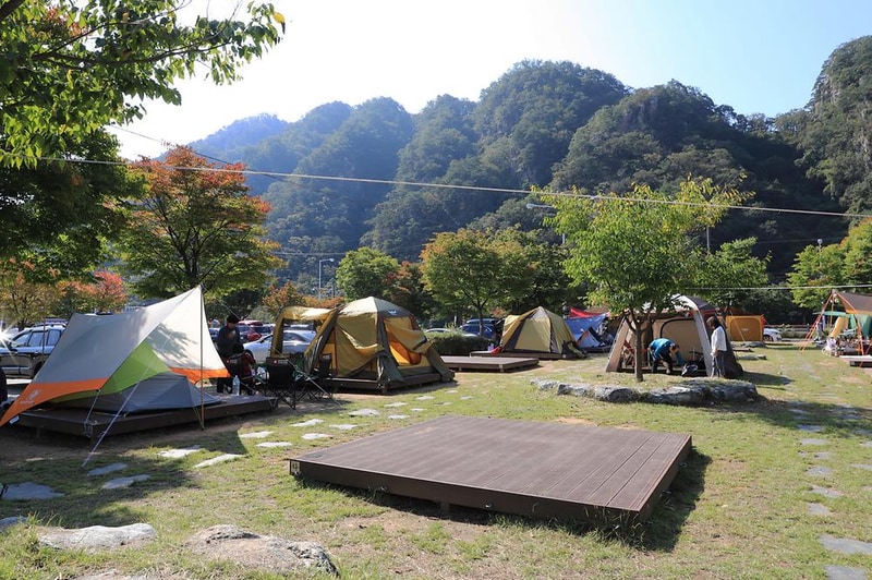 팔봉산관광지 야영장 시설 사진 5