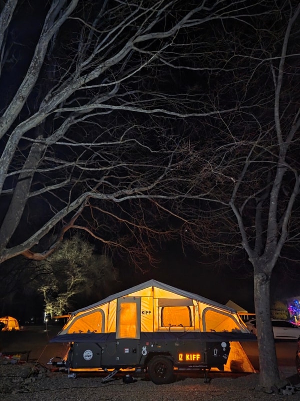 2025년 겨울장박 포항 에코팜 부설 오토캠핑장 기록