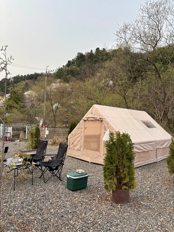 [경기도 양평] 서울 근교 청결하고 조용한 소규모 캠핑장, 명달...